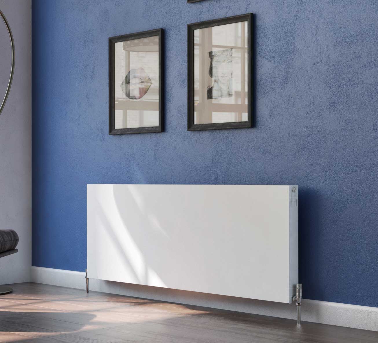 Eastgate Piatta Type 11 Steel White Single Panel Single Convector Radiators