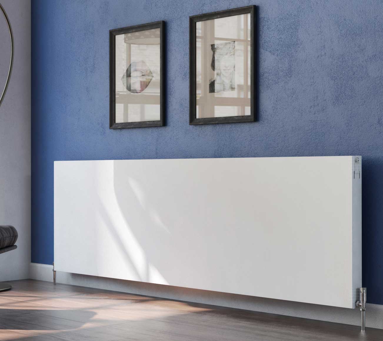Eastgate Piatta Type 11 Steel White Single Panel Single Convector Radiators