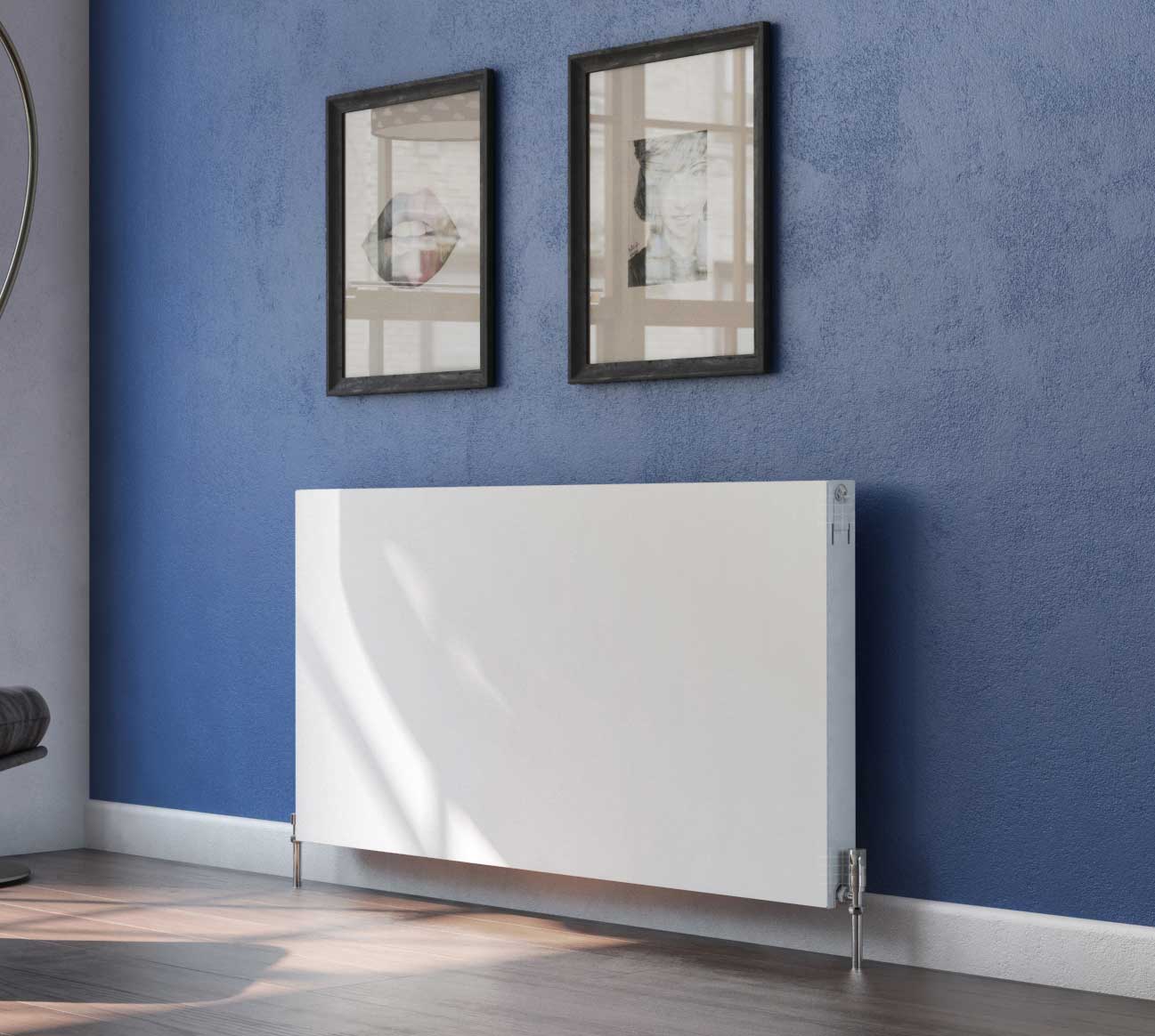 Eastgate Piatta Type 11 Steel White Single Panel Single Convector Radiators