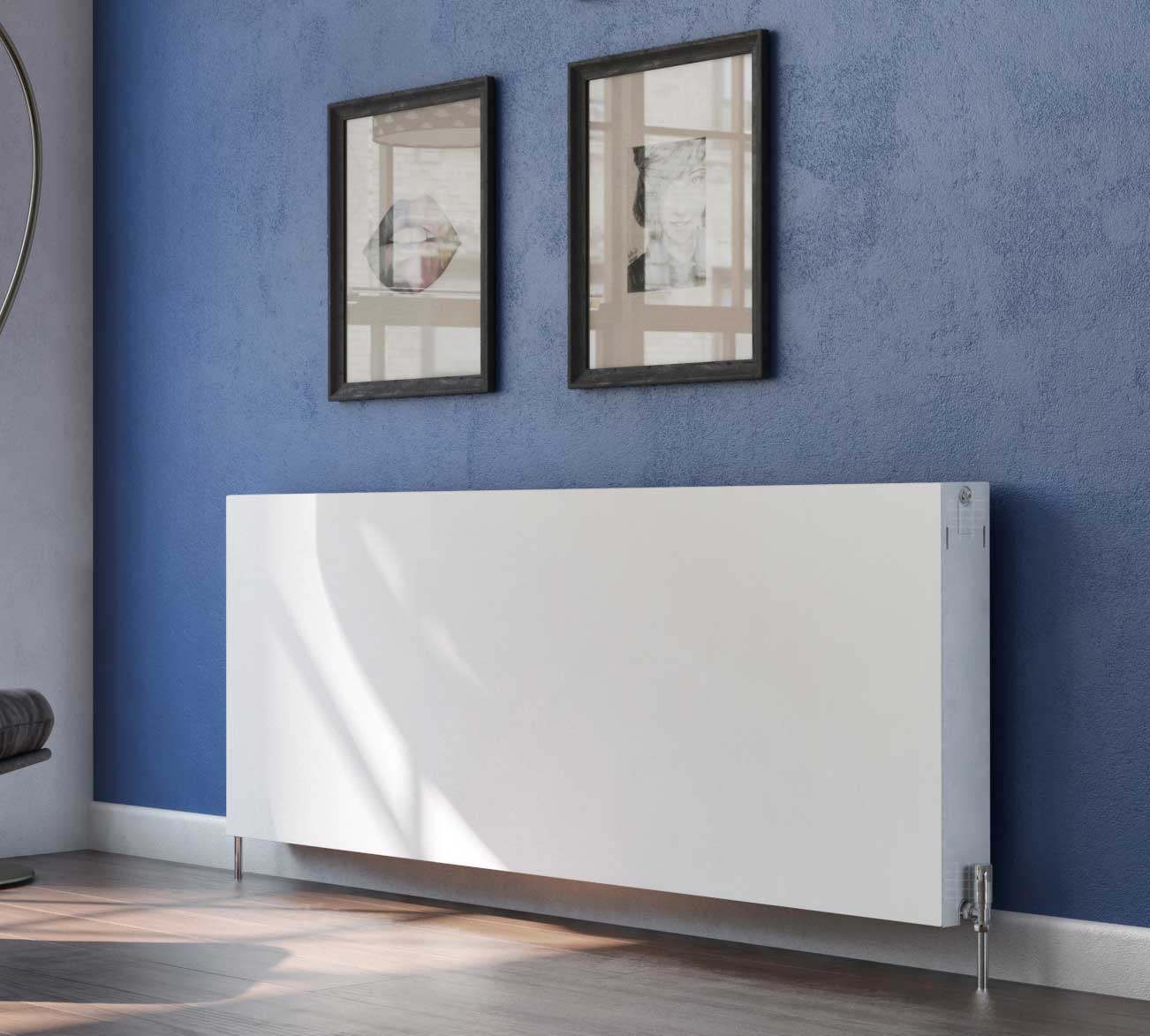 Eastgate Piatta Type 22 Steel White Double Panel Double Convector Radiators