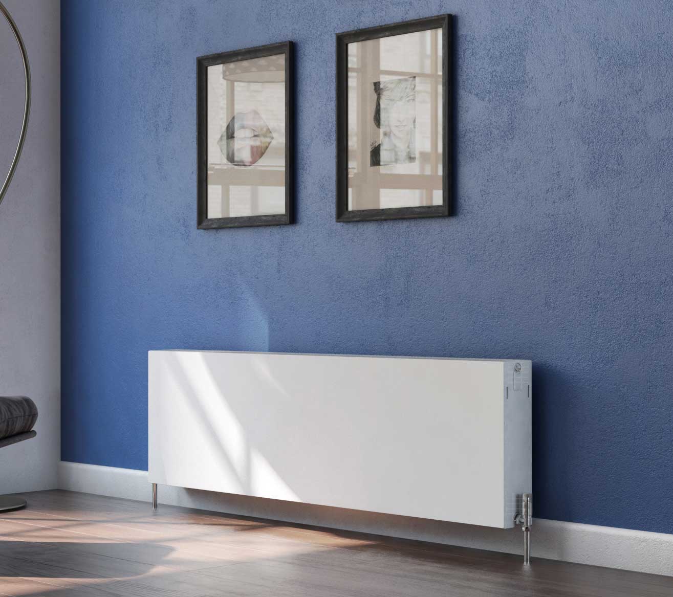 Eastgate Piatta Type 22 Steel White Double Panel Double Convector Radiators