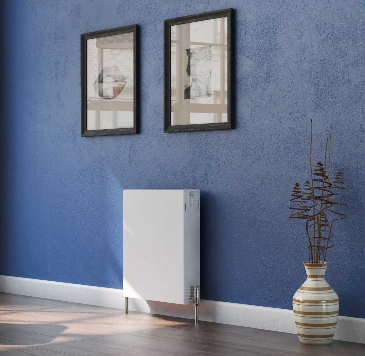 Eastgate Piatta Type 22 Steel White Double Panel Double Convector Radiators