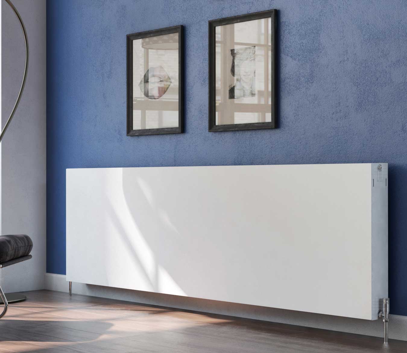 Eastgate Piatta Type 22 Steel White Double Panel Double Convector Radiators