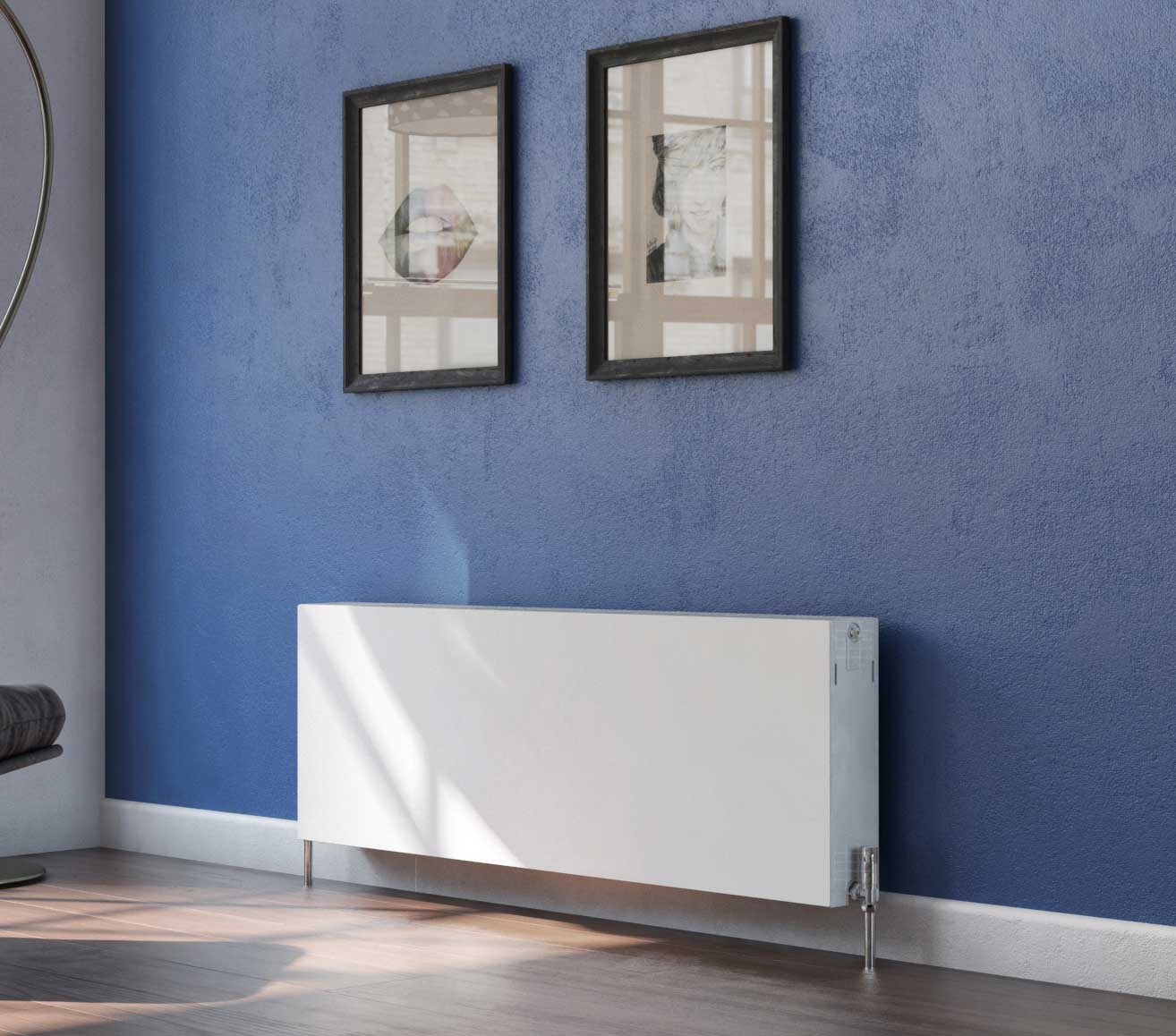Eastgate Piatta Type 22 Steel White Double Panel Double Convector Radiators