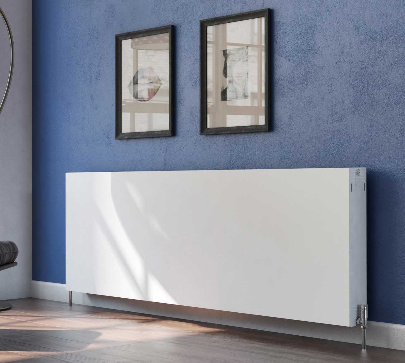 Eastgate Piatta Type 22 Steel White Double Panel Double Convector Radiators