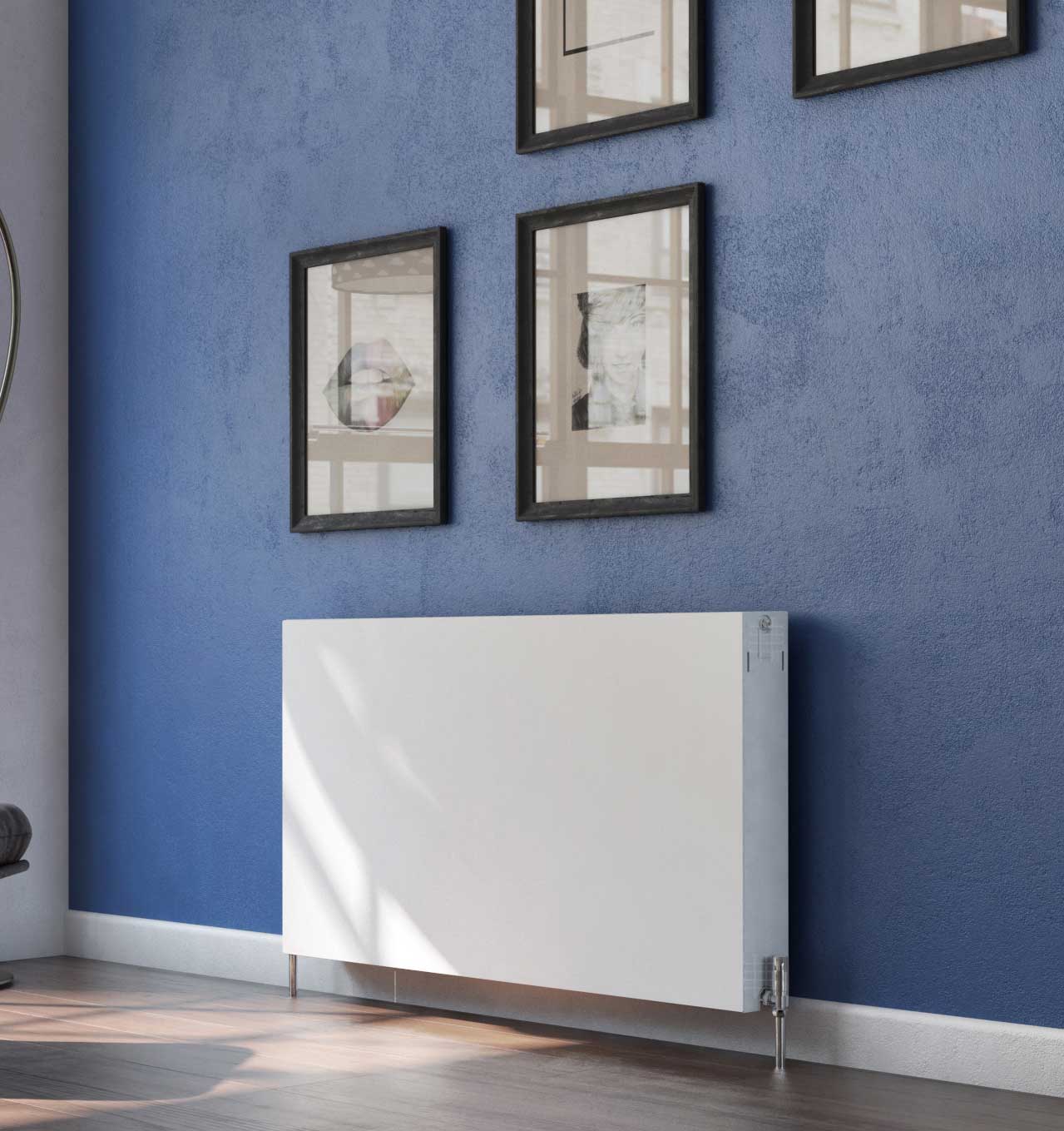 Eastgate Piatta Type 22 Steel White Double Panel Double Convector Radiators