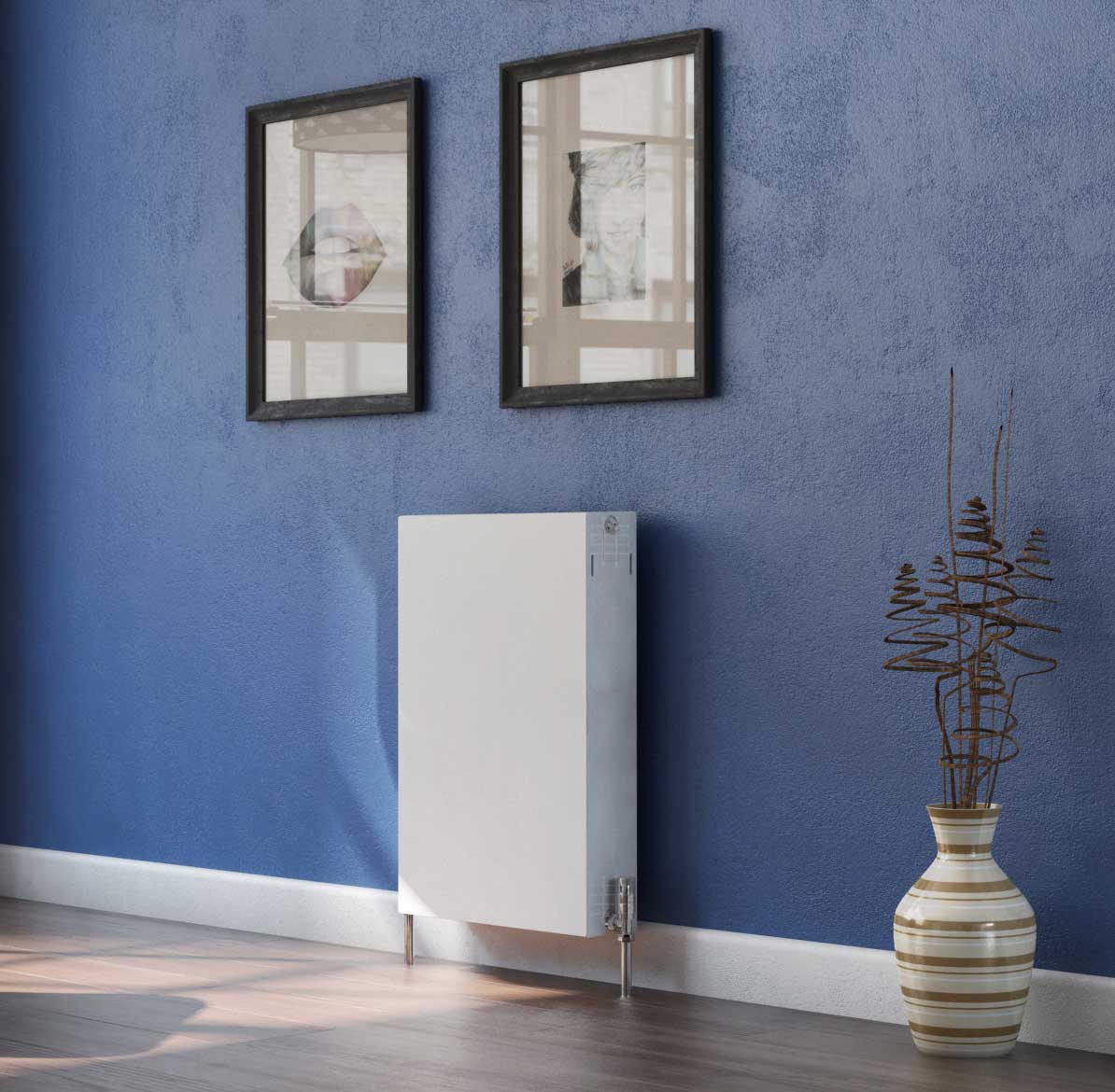 Eastgate Piatta Type 22 Steel White Double Panel Double Convector Radiators