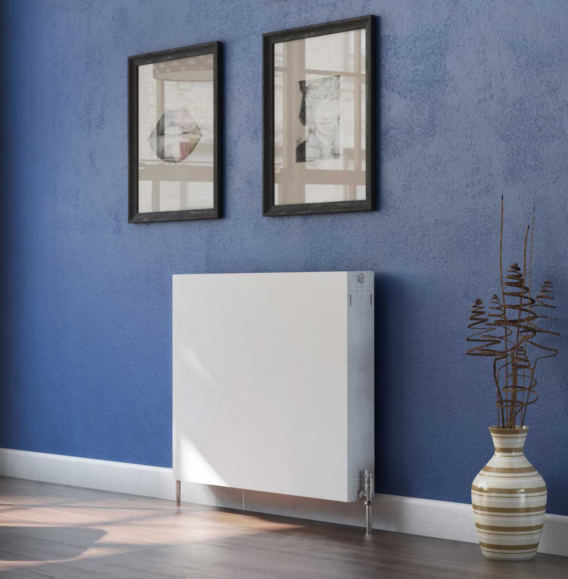 Eastgate Piatta Type 22 Steel White Double Panel Double Convector Radiators