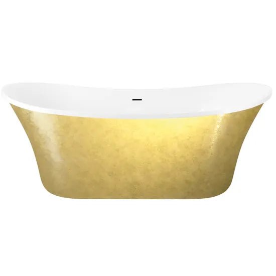 Elementa 1810mm Gold Freestanding Bath
