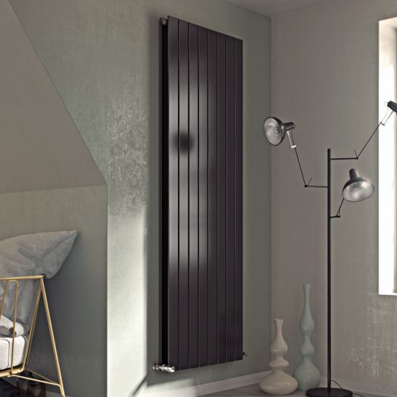 Eucotherm Mars Duo Anthracite Double Flat Panel Vertical Radiator