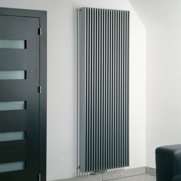 Eucotherm Atlas Anthracite Vertical Reverse Panel Radiator