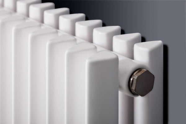 Eucotherm Corus 600 Double White Vertical Triangle Tube Radiator