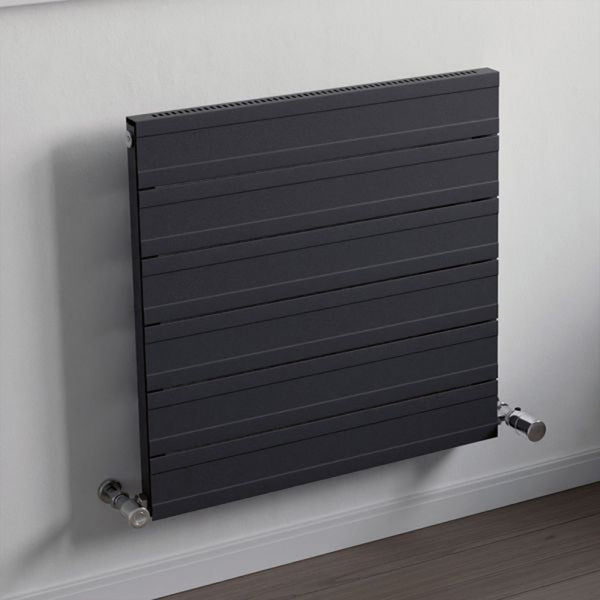 Eucotherm Deimos Anthracite Aluminium Horizontal Radiator