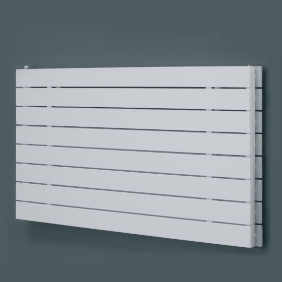 Eucotherm Mars Duo White Double Flat Panel Horizontal Radiator