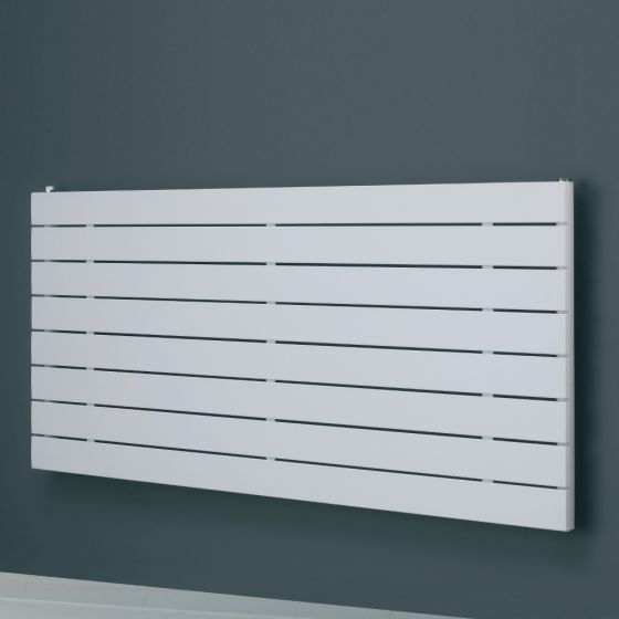 Eucotherm Mars Silver Single Flat Panel Horizontal Radiator