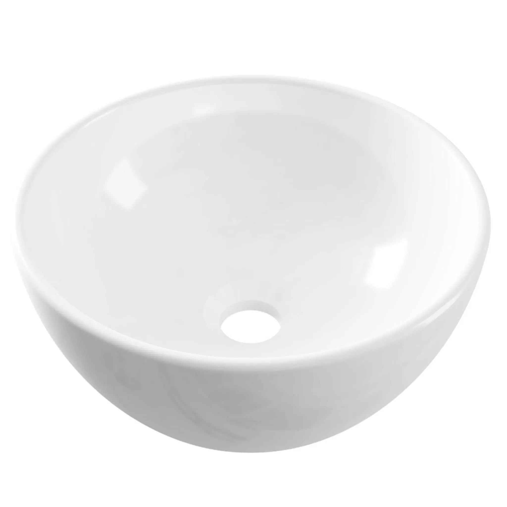 Eastbrook Vale 320x320mm Sit on Basin - White