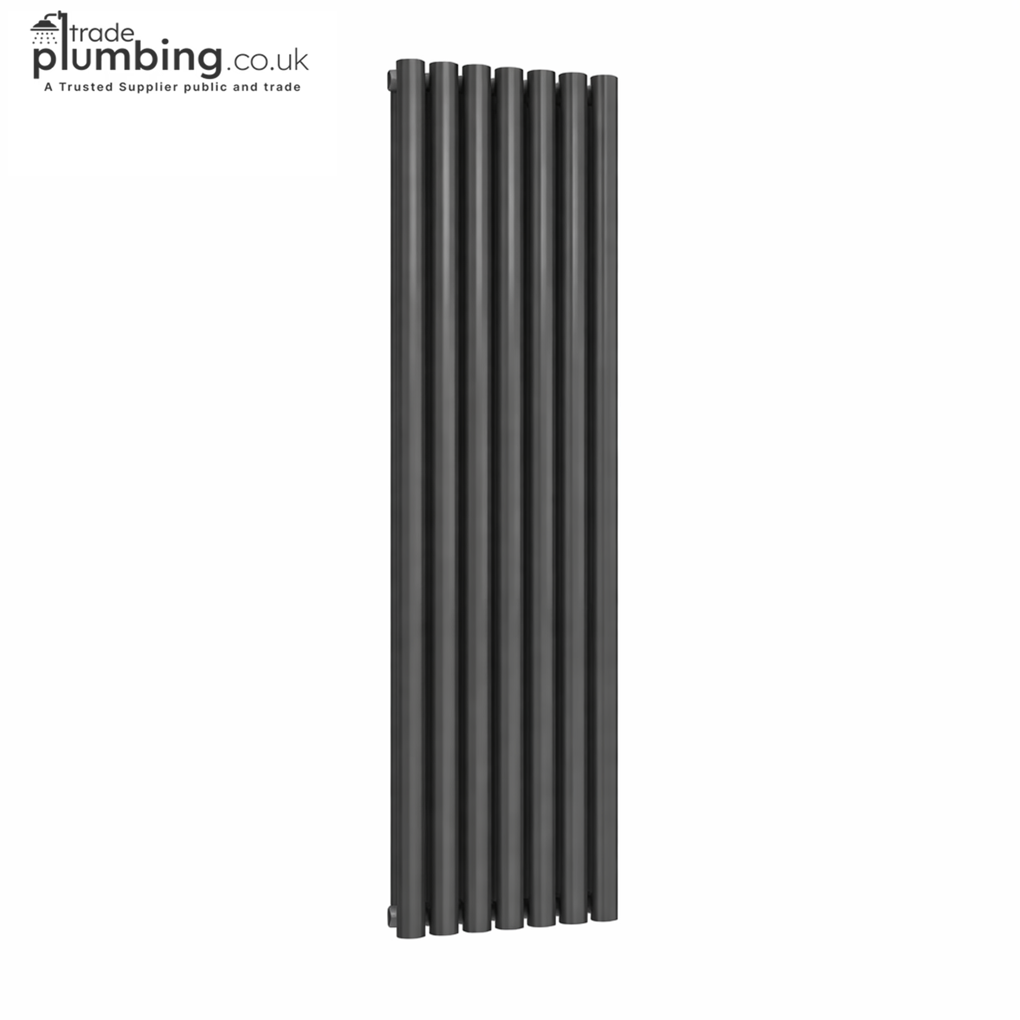 Trade Plumbing - Flux Double Panel Vertical Radiator - White