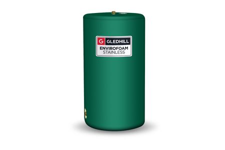Gledhill Indirect Envirofoam Lagged Steel Cylinder 900 x 450mm