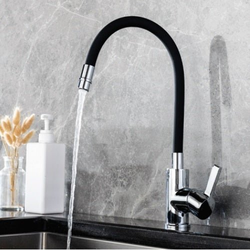 Grace Single Lever Kitchen Mixer - (Black)