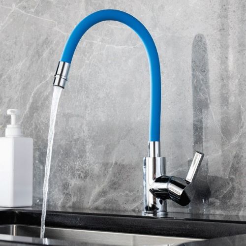 Grace Single Lever Kitchen Mixer - (Blue)