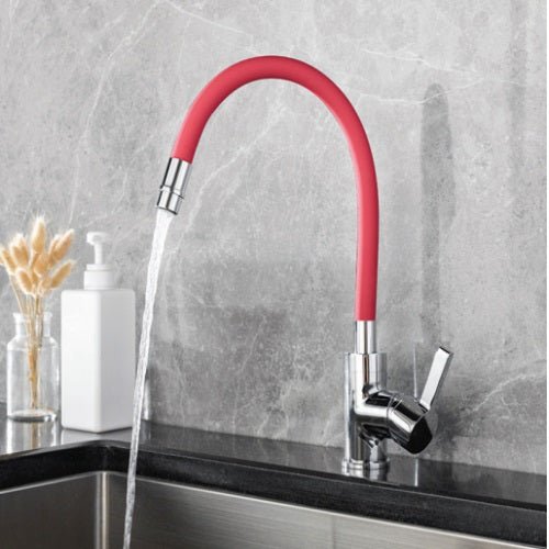 Grace Single Lever Kitchen Mixer - (Red)