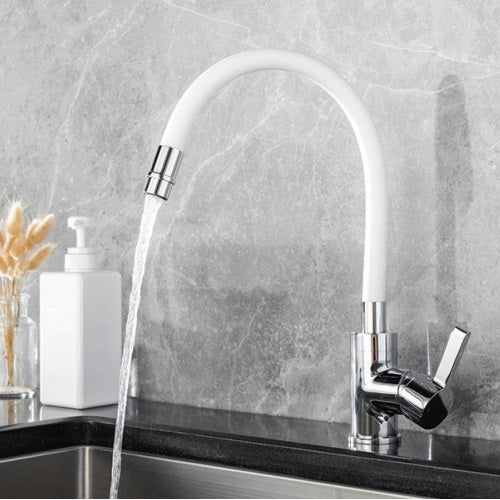 GRACE Single Lever Kitchen Mixer - (White)