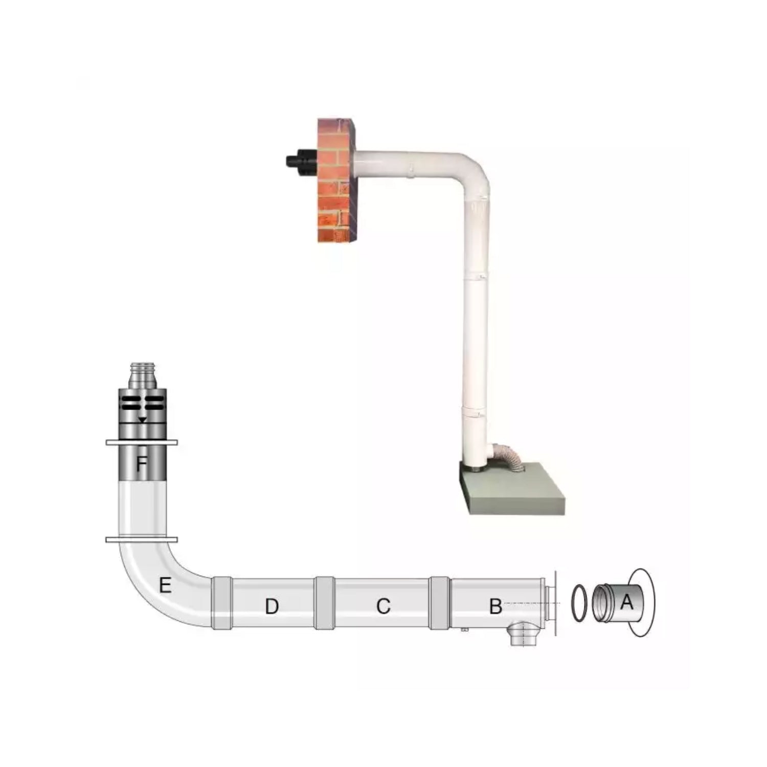 Grant Vortex Eco Utility Floor Standing System Oil Boiler Only Erp