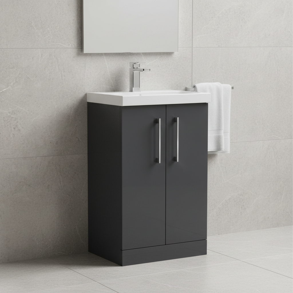 Graphite Vanity Photorealistic Lifestyle 1:1