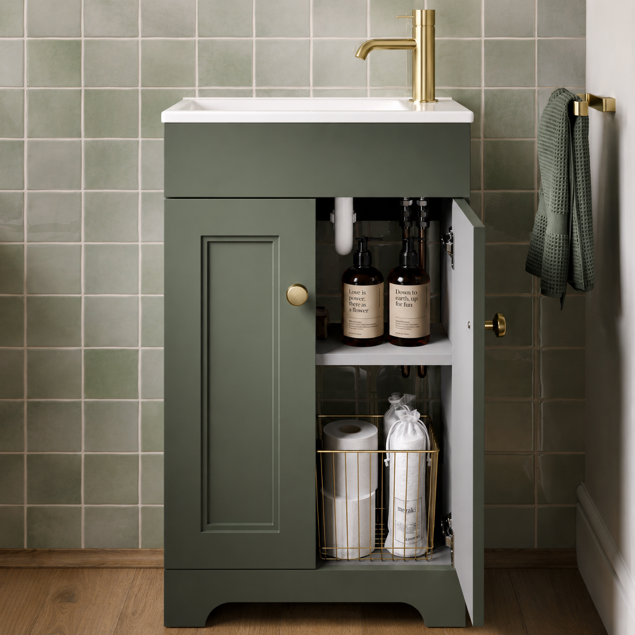 Hib - Kingsbury Cloakroom Furniture - Henley Blue