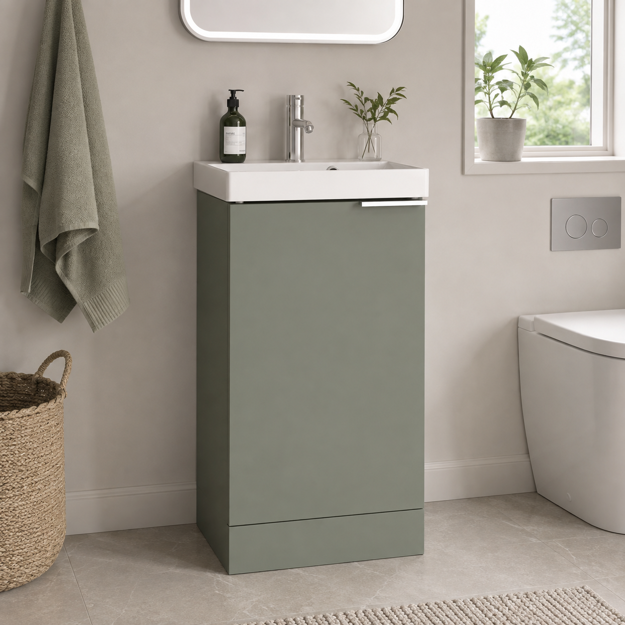 Tavistock - Cadence 400 Cloakroom Unit -Matt Oxford Blue