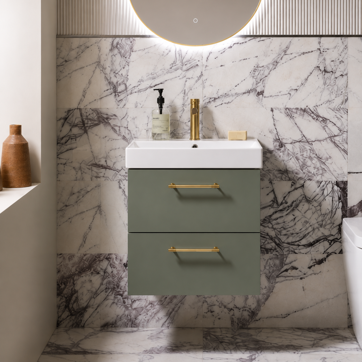 Tavistock - Cadence 500 Wall Mounted Unit - Gloss White