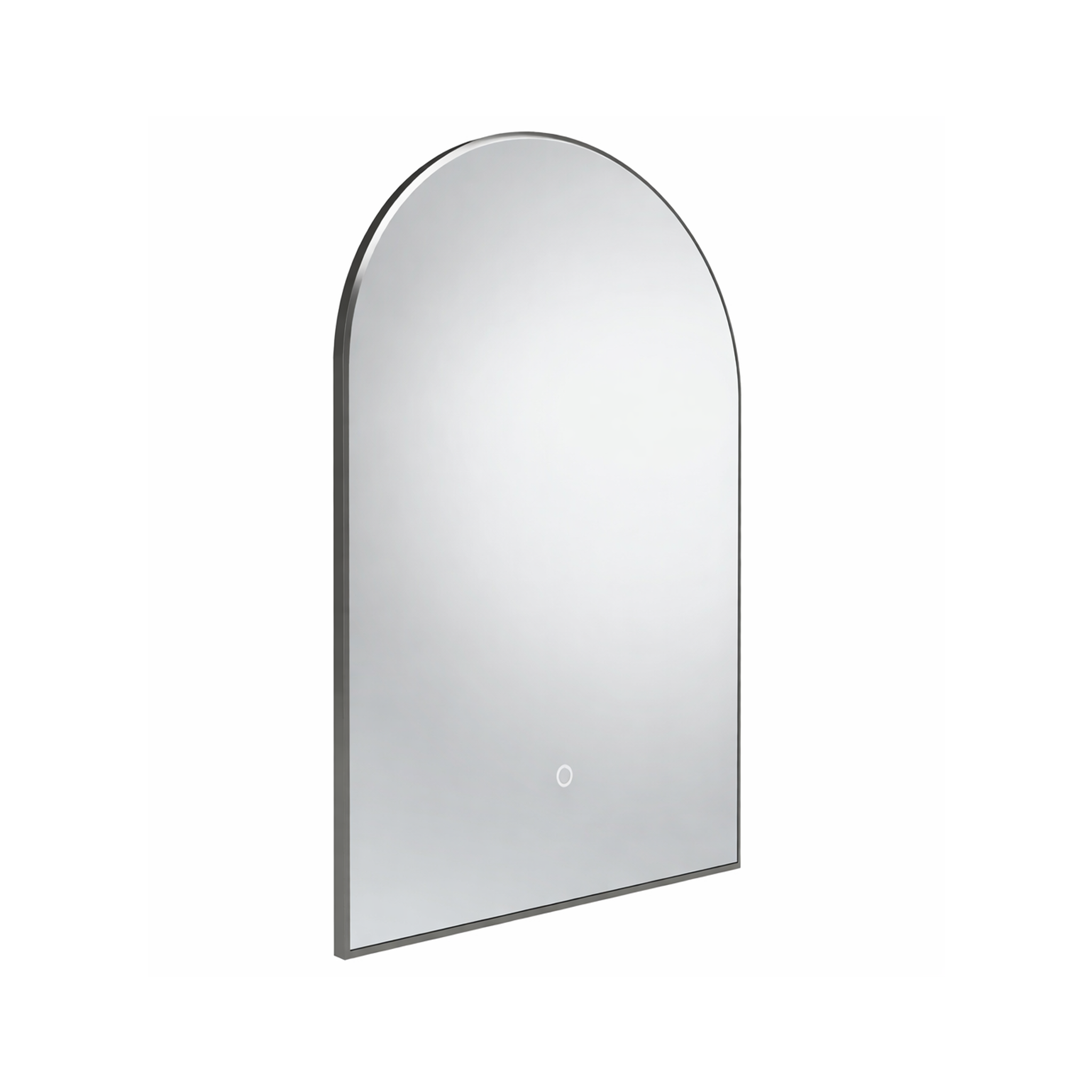 Tavistock - Oxygen 600 Arch Illuminated Mirror - Brushed Brass