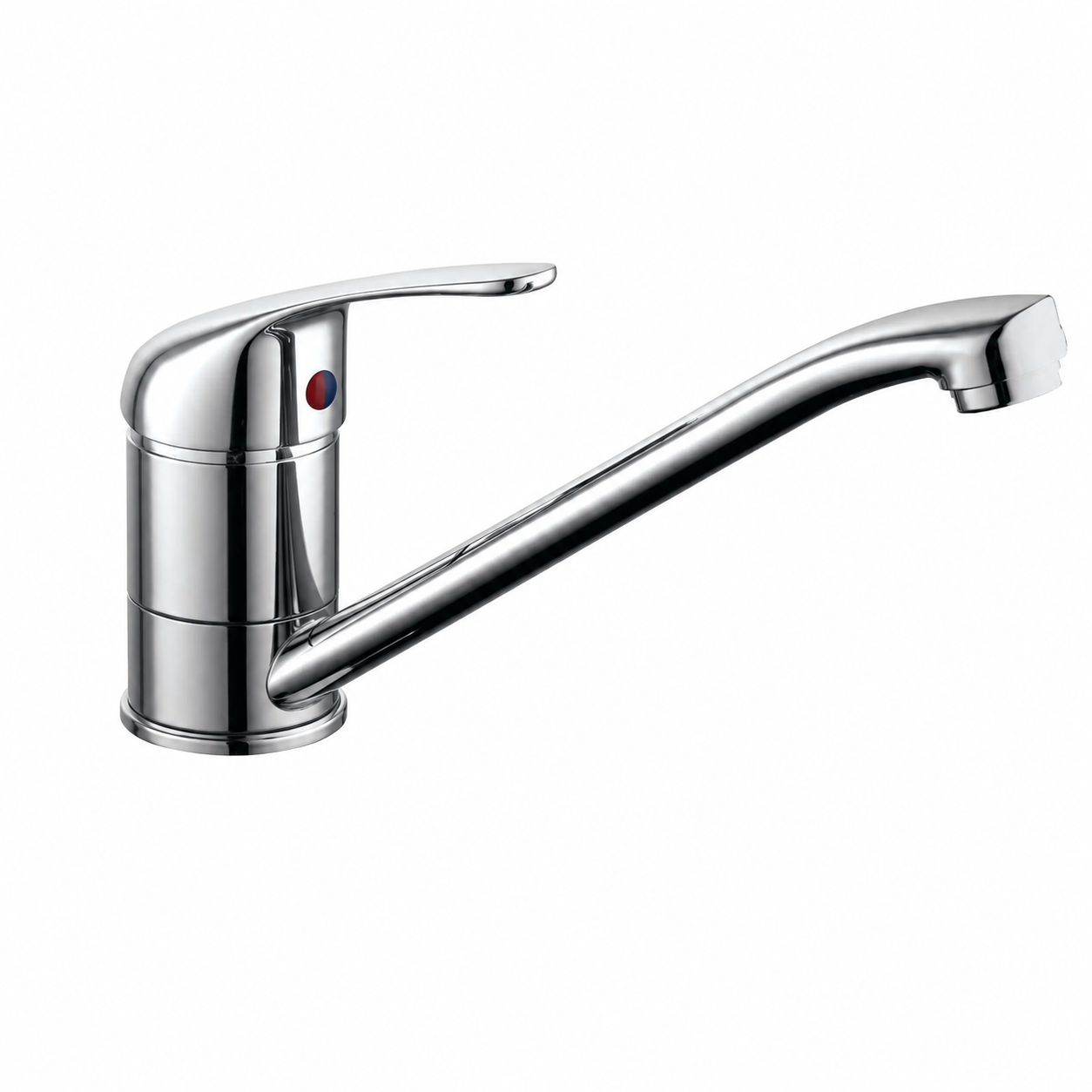 Kartell - Mono Kitchen Sink Mixer Tap Single Handle - Polished Chrome