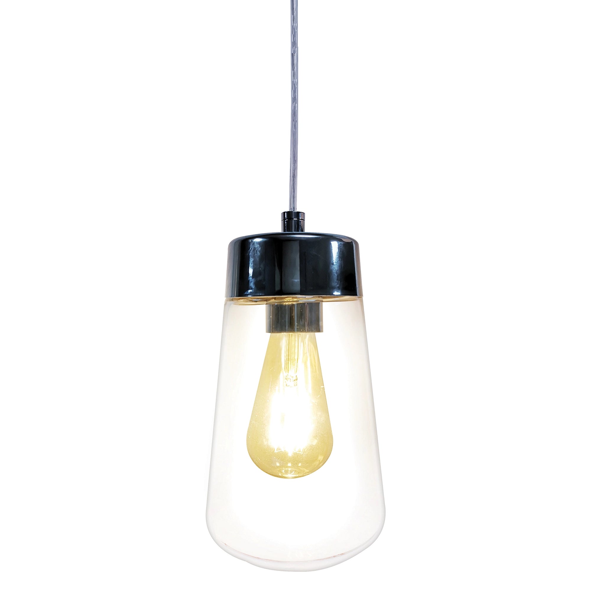 HIB Summit LED Bathroom Pendant Lighting - Brushed Brass