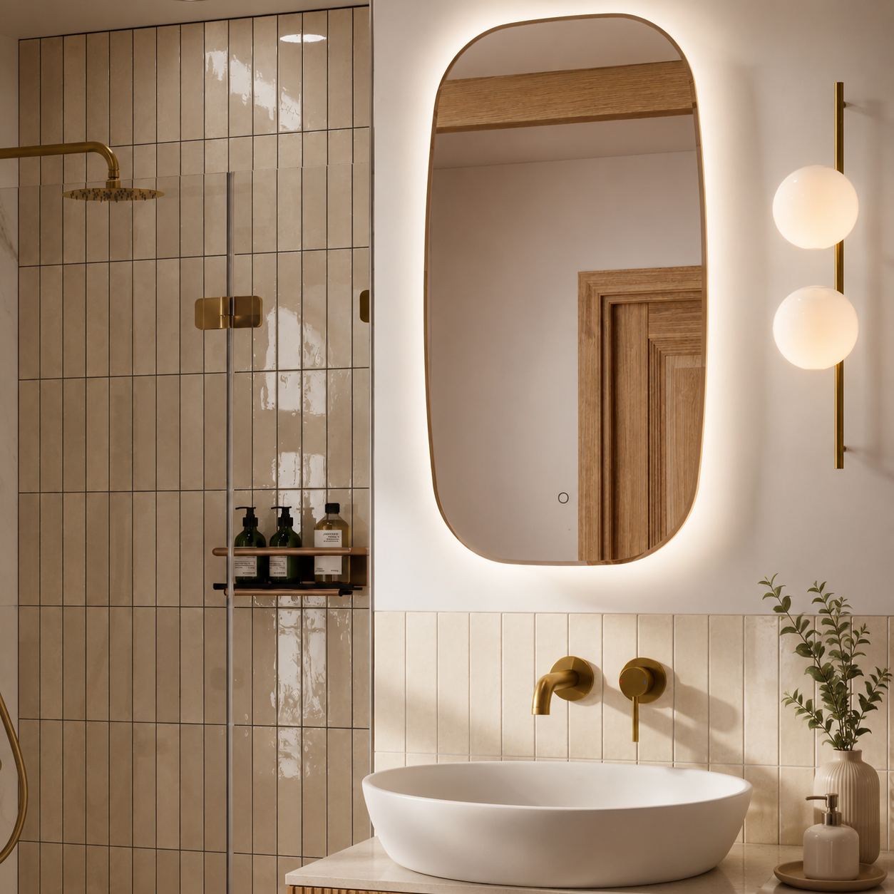 Hib - Quinn LED Bathroom Mirror