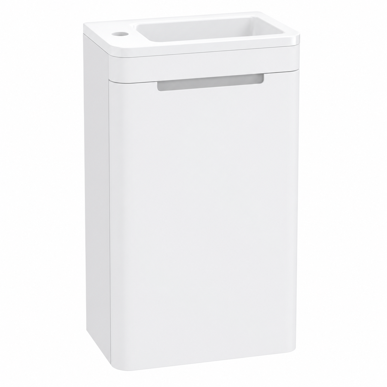 HIb - Arc Cloakroom Furniture - Matt Cashmere