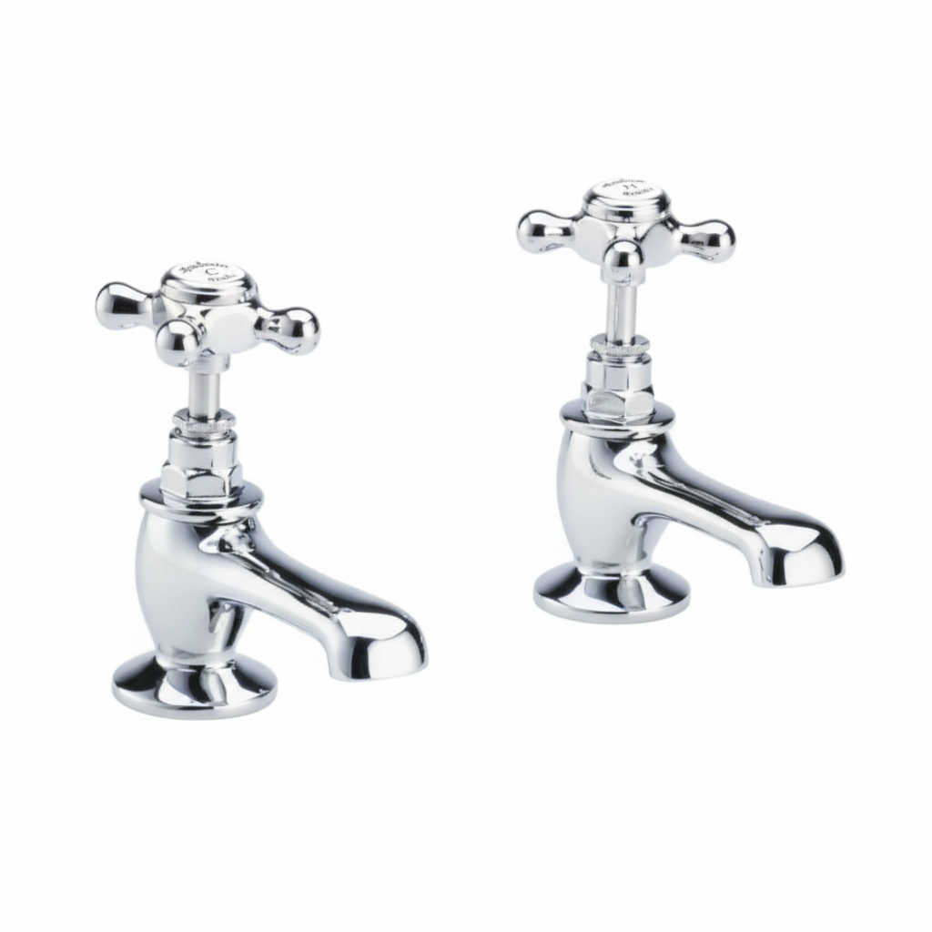 High quality traditional chrome taps