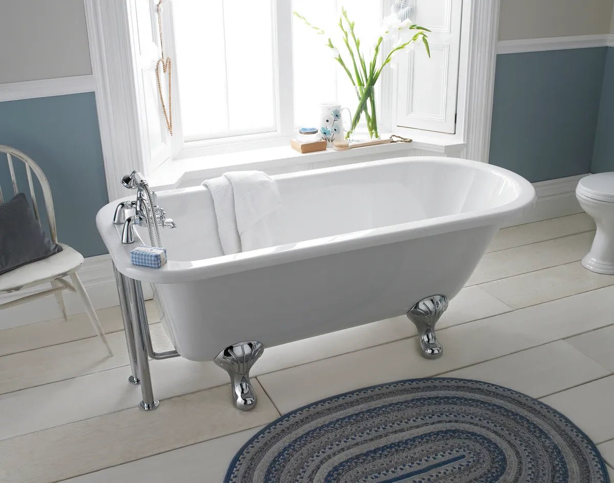 Hudson Reed Barnsbury Freestanding Bath - Pride Leg Set (1700mm)