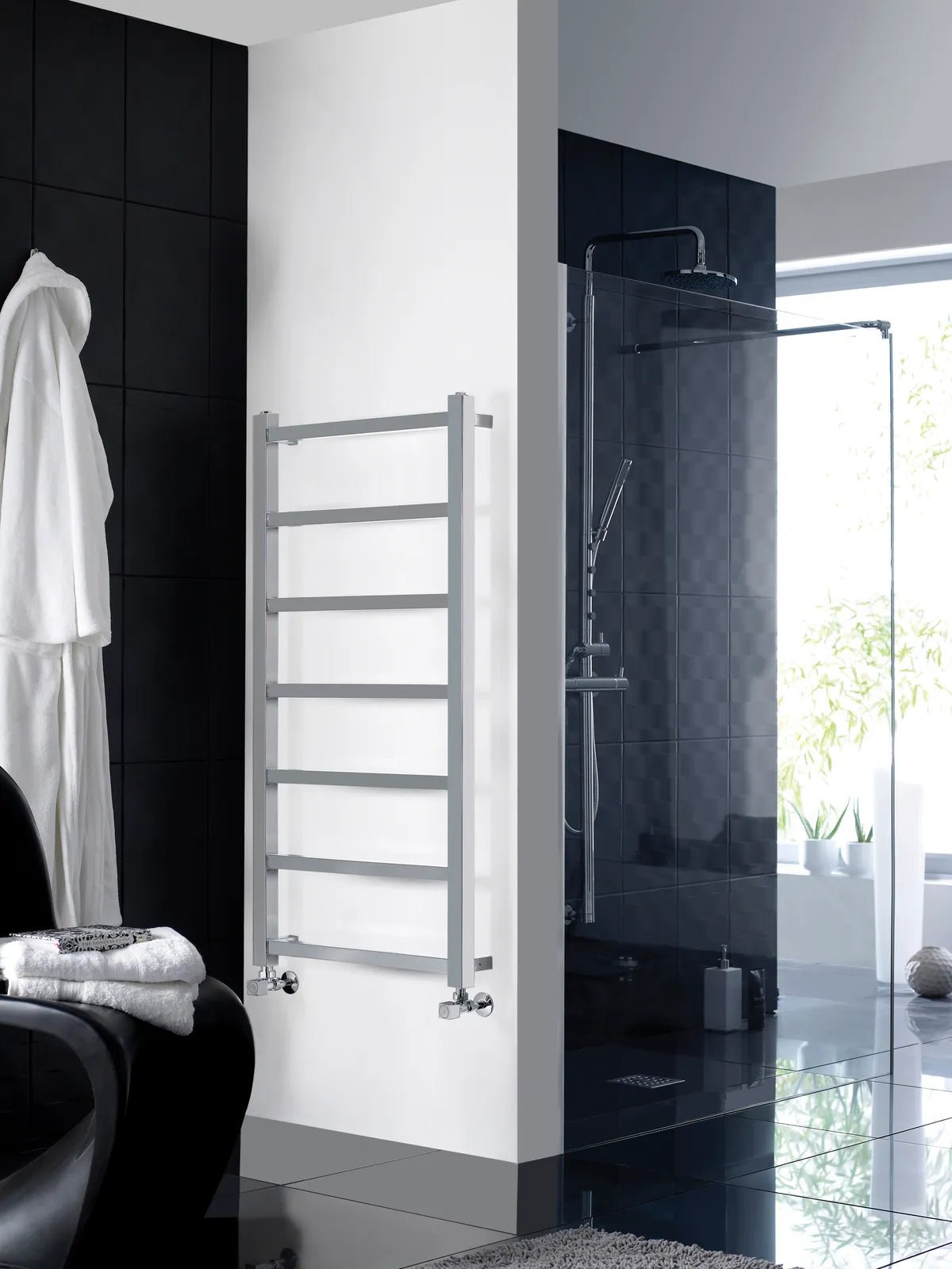 Hudson Reed Eton Heated Towel Rail 1200MMx450MM