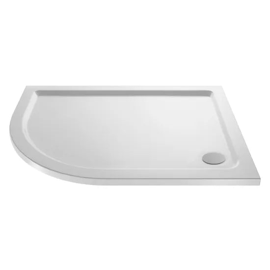 Hudson Reed Offset Quadrant Slimline Shower Tray Left Hand 1000 x 900mm