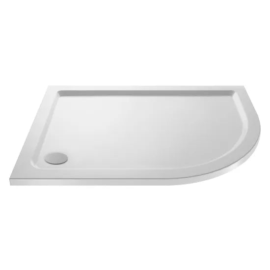 Hudson Reed Offset Quadrant Slimline Shower Tray Right Hand 1000 x 800mm