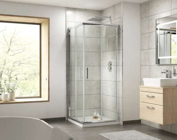 Hudson Reed Pacific 800mm Corner Entry Shower Enclosure