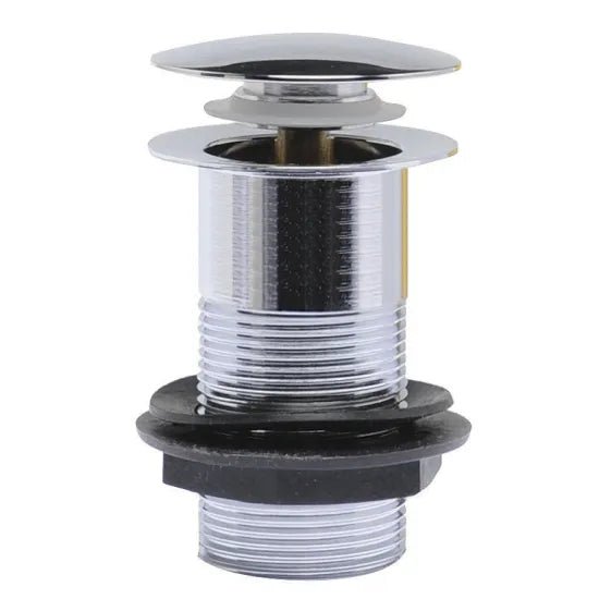 Hudson Reed Push Button Basin Waste Chrome