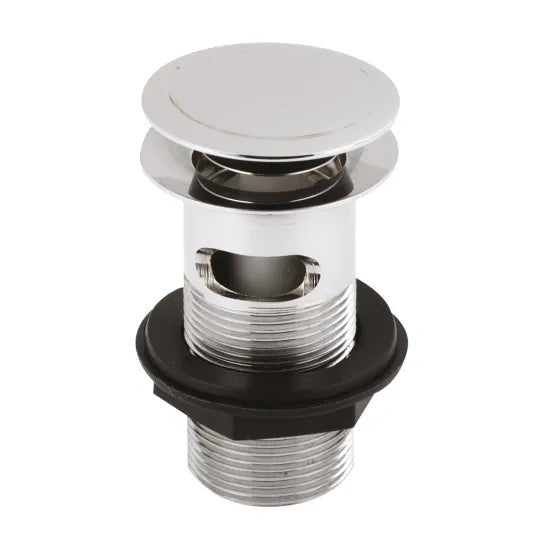 Hudson Reed Push Button Basin Waste Chrome