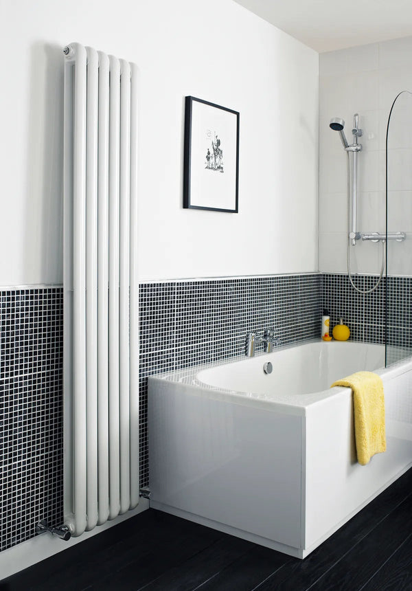 Hudson Reed Salvia White Designer Radiator