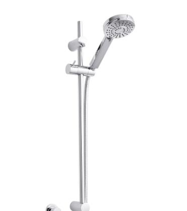 Hudson Reed Water Saving Slide Rail Kit Chrome