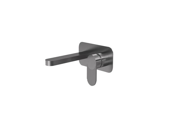 nuie - Cyprus / 2TH Wall Mounted Basin Mixer Tap with Plate
