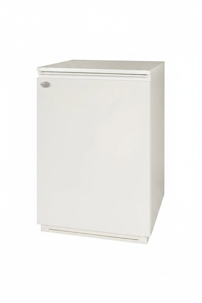 Grant Vortex Pro Internal 26kW Oil Combi Boiler white casing front view