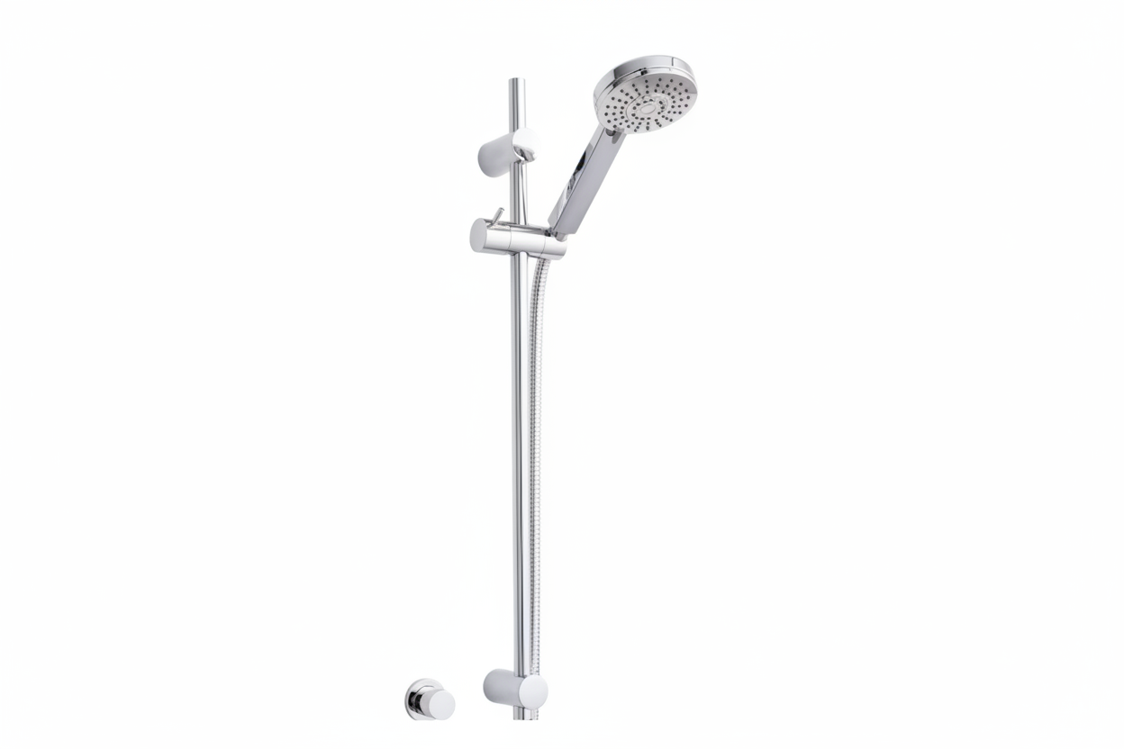 Hudson Reed Water Saving Slide Rail Kit Chrome