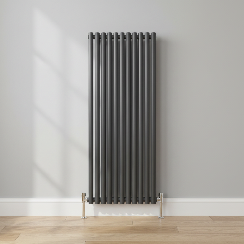 Trade Plumbing - Flux Single Panel Vertical Radiator - White ...